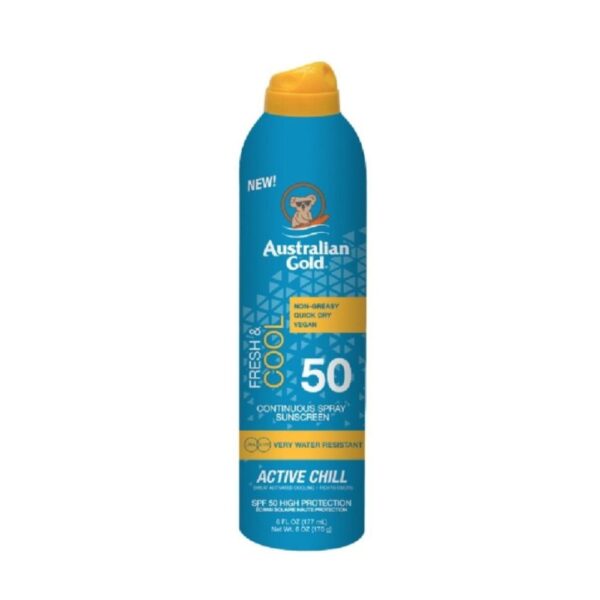 australian gold protezione solare spray