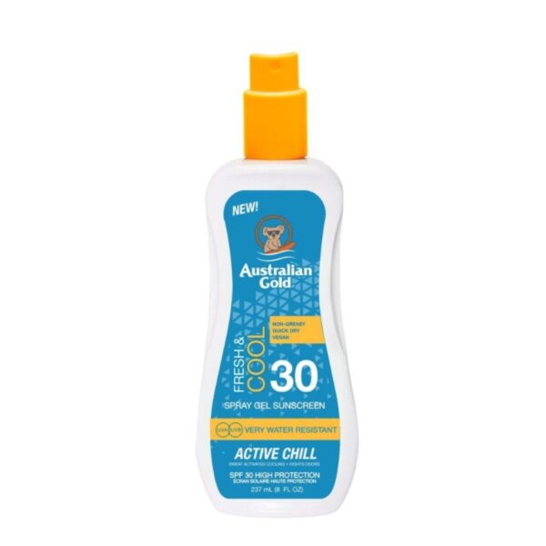 Solare Spray Australian Gold SPF 30 Gel - Fresh & Cool 237ml