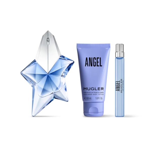 THIERRY MUGLER ANGEL EDP 50ML + LATTE CORPO 50ML + EDP VIAGGIO 10ML